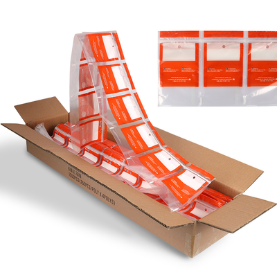 جودة  Autobag Mahcine 0.05MM Ldpe Sidepouch With Ziplock مصنع