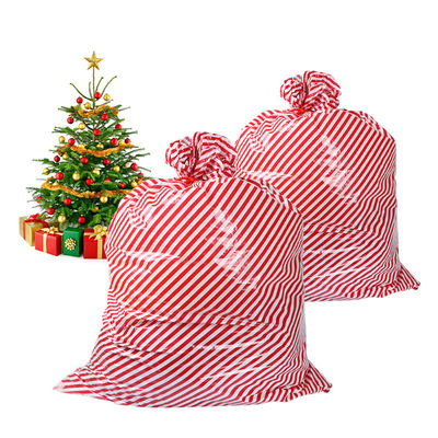 جودة  36x56inch 30 Microns Custom Plastic Gift Bags Christmas Present مصنع