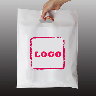 جودة  OEM LDPE HDPE Poly Plastic Bag For Clothes Handle Shopping Bags مصنع