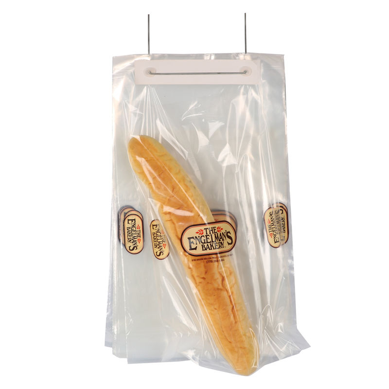 حجم مخصص أكياس الخبز الويكيت القابلة لإعادة التدوير OEM مع لوح التقوية السفلية