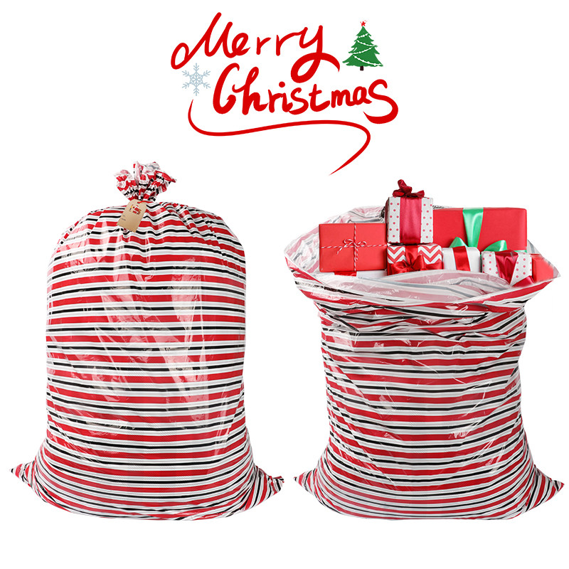 أكياس هدايا عيد الميلاد كبيرة من البولي إثيلين المنخفض الكثافة (Hot Sealing) 36 &quot;X56&quot;