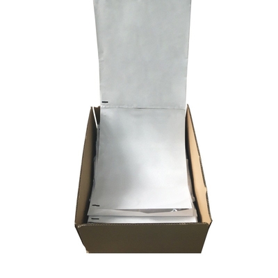 أكياس مخصصة LDPE / HDPE Fanfold مفتوحة مسبقًا في صندوق